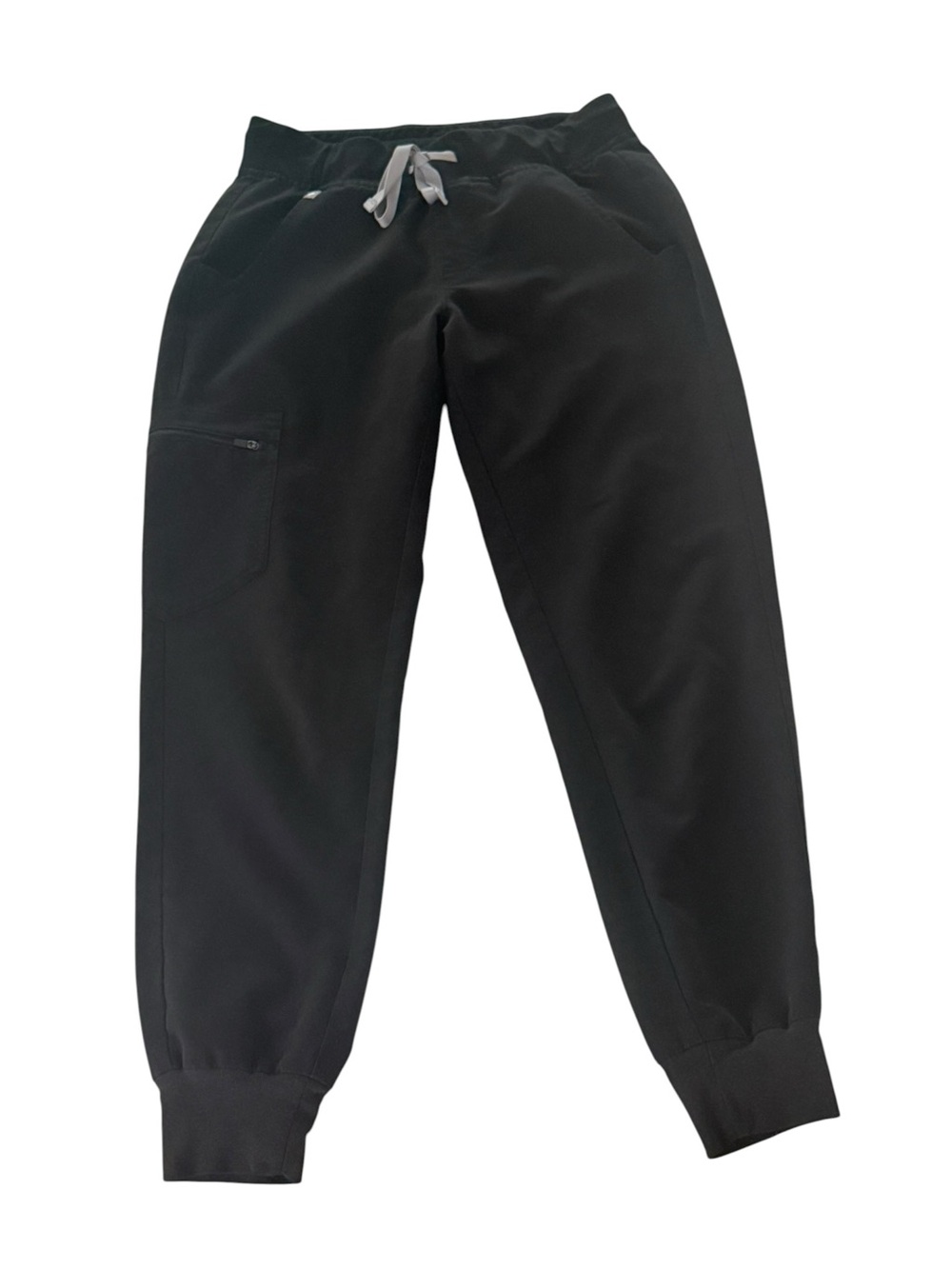 FIGS Women’s Scrub Jogger Pants Black Medical Nurse Size XS Petite Technical